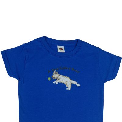 A Dog Called Bear royal blue t-shirt