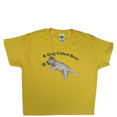 A Dog Called Bear yellow t-shirt